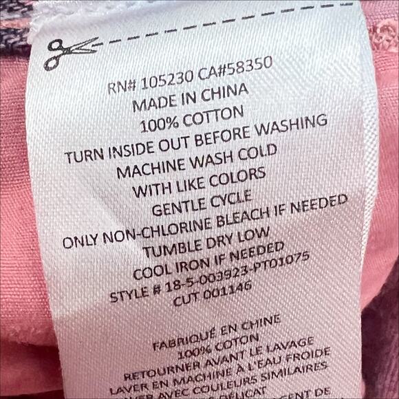 Current/Elliot The Confidant Straight Leg Cropped Jeans in Pink Size 25 - Picture 6 of 6